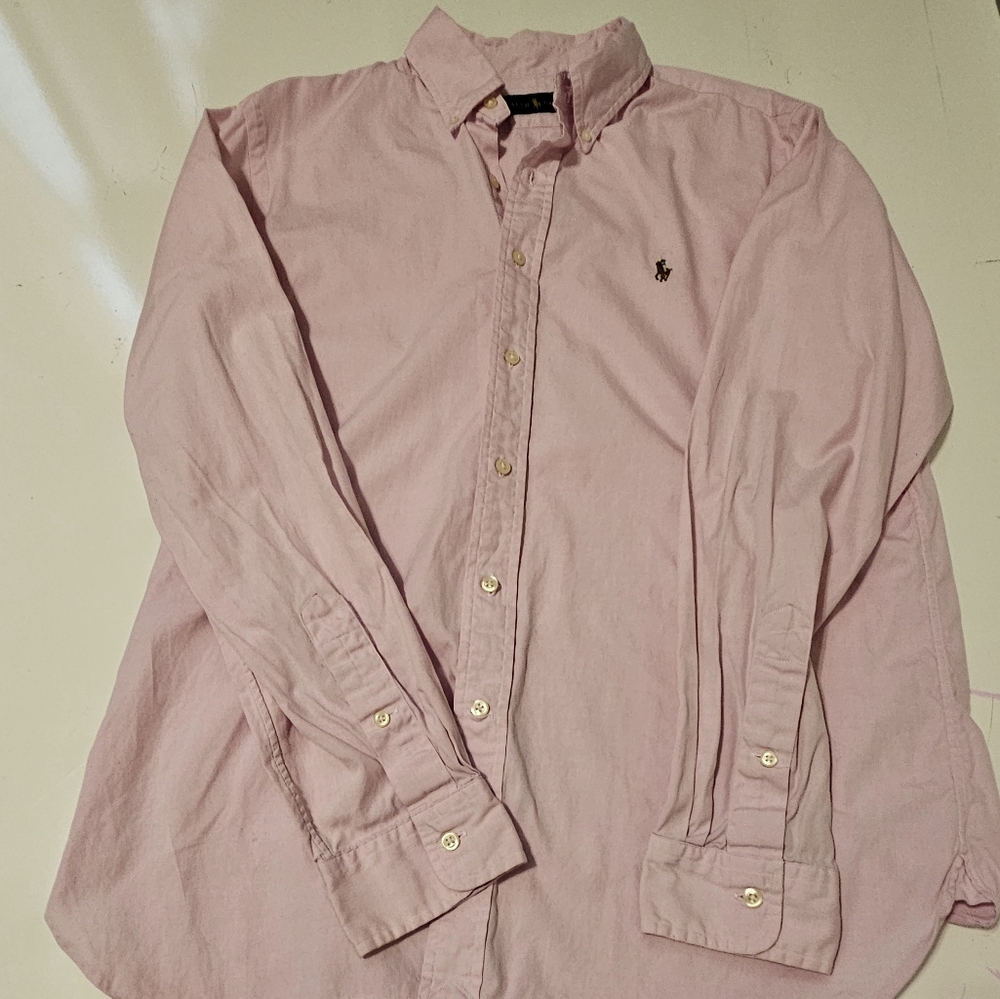 Polo Ralph Lauren men's button-down shirt pink